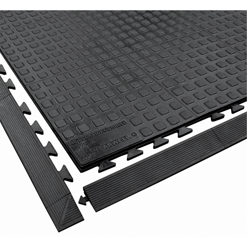 Tapis Rejuvenator Connect No 502, Polyur&eacute;thane, 3' la c, 3' lo, 5/8" &eacute;paisseur, Noir Moffatt Supply & Specialties