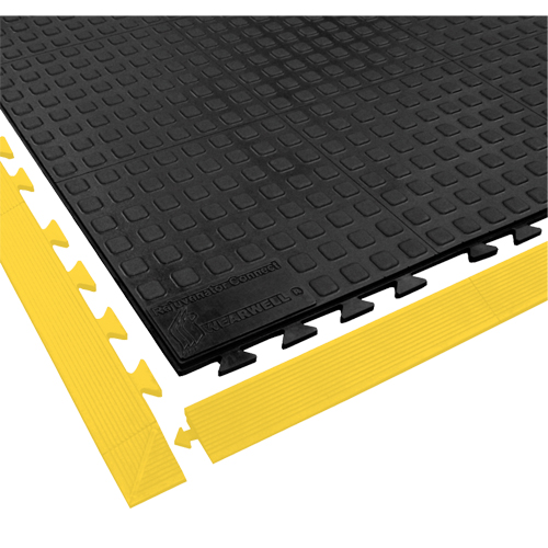 Tapis Rejuvenator Connect No 502, Polyur&eacute;thane, 3' la c, 3' lo, 5/8" &eacute;paisseur, Noir Moffatt Supply & Specialties