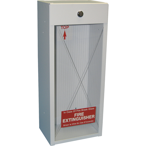 Surface-Mounted Fire Extinguisher Cabinets, 8.5" W x 20.5" H x 6" D Moffatt Supply & Specialties