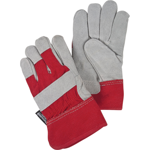 Superior Warmth Winter-Lined Fitters Gloves, Ladies, Split Cowhide Palm, Thinsulate Inner Lining Moffatt Supply & Specialties