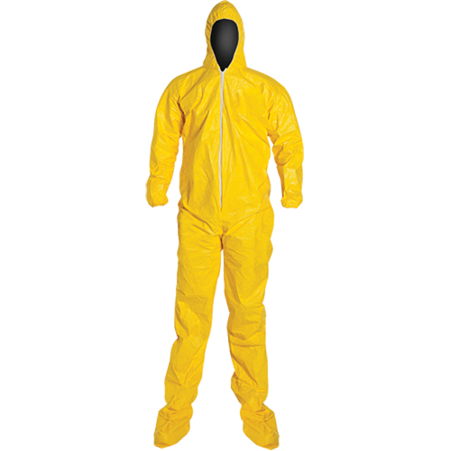 Tychem&reg; 2000 Coveralls, 2X-Large, Yellow Moffatt Supply & Specialties