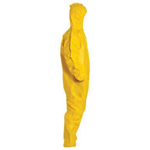 Tychem&reg; 2000 Coveralls, X-Large, Yellow Moffatt Supply & Specialties