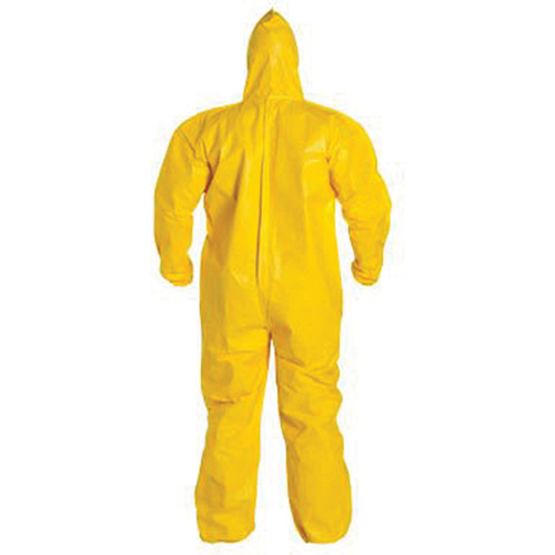 Combinaison &agrave; capuchon, Tychem 2000, 2T-Grand, Jaune Moffatt Supply & Specialties