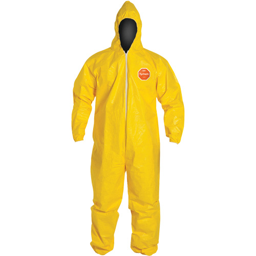 Tychem&reg; 2000 Coveralls, 2X-Large, Yellow Moffatt Supply & Specialties