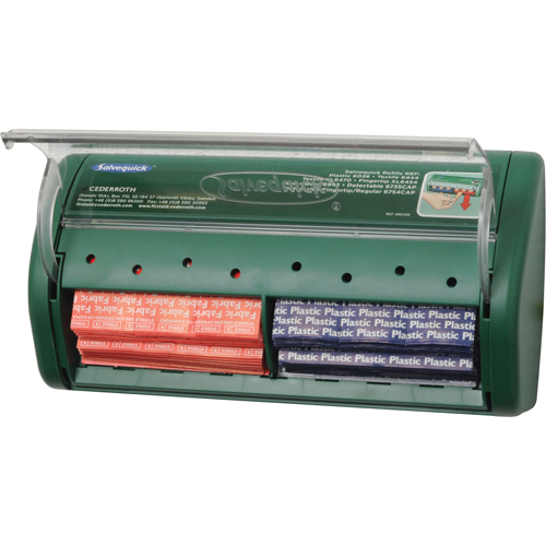 Syst&egrave;mes de distribution de bandages Salvequick (bandages compris) Moffatt Supply & Specialties