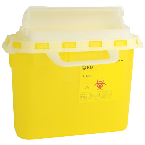 BD Sharps Collectors, 5.1 L  Capacity Moffatt Supply & Specialties