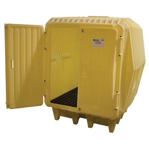 Hazard Hut&reg;, 63.5" L x 68" W x 72.5" H, 4000 lbs. Load Capacity Moffatt Supply & Specialties