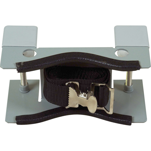 Bench Mount Single Gas Cylinder Support Bracket Moffatt Supply & Specialties