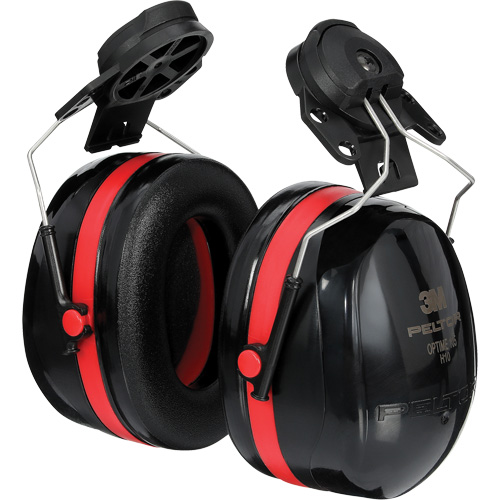 Peltor Optime 105 Series Earmuffs, Cap Mount, 27 NRR dB Moffatt Supply & Specialties
