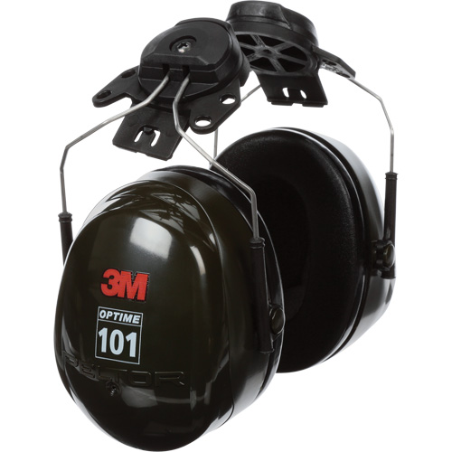 Peltor Optime 101 Series Earmuffs, Cap Mount, 24 NRR dB Moffatt Supply & Specialties