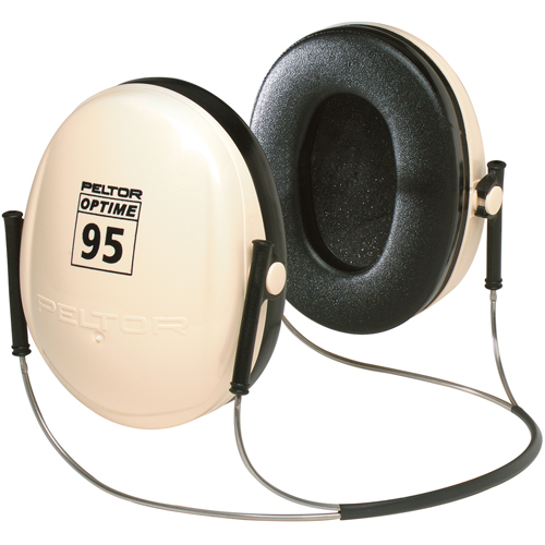 Peltor Optime 95 Series Earmuffs, Neckband, 21 NRR dB Moffatt Supply & Specialties