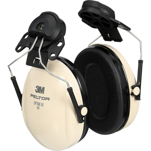 Serres-t&ecirc;tes de s&eacute;rie Peltor Optime 95, Fixation pour casque, 21 NRR dB Moffatt Supply & Specialties