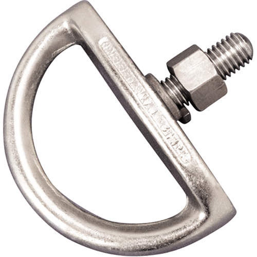 Boulon d'ancrage permanents en D de Miller, Boulonn&eacute;/Anneau en D, Usage Permanent Moffatt Supply & Specialties