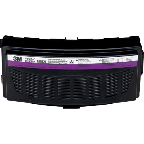 Cartouche pour appareils de protection respiratoire (APR) &agrave; &eacute;puration d'air motoris&eacute; Versaflo, Gaz acide/Filtre P100, Paquet de 1 Moffatt Supply & Specialties