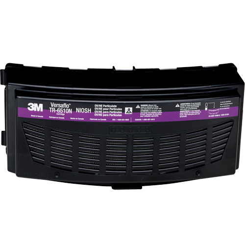 Cartouche pour appareils de protection respiratoire (APR) &agrave; &eacute;puration d'air motoris&eacute; Versaflo, Vapeur organique, Paquet de 1 Moffatt Supply & Specialties