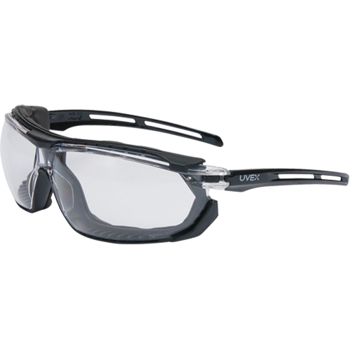Lunettes de s&eacute;curit&eacute; &eacute;tanches Uvex Tirade, Lentille Transparent, Antibu&eacute;e, ANSI Z87+/R&eacute;pond ou surpasse la norme CSA Z94.3 Moffatt Supply & Specialties