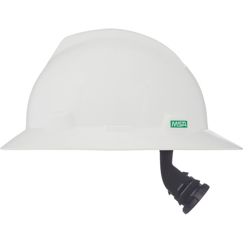Casques de s&eacute;curit&eacute; &agrave; bordure compl&egrave;te V-Gard, R&eacute;pond aux normes CSA type 1, Suspension Rochet, Non ventil&eacute; Moffatt Supply & Specialties