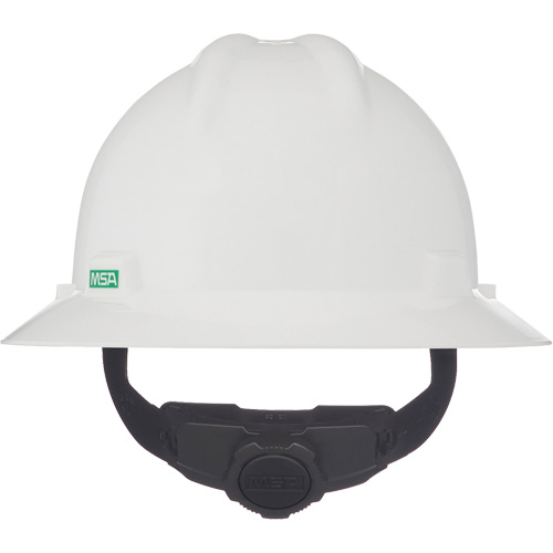 Casques de s&eacute;curit&eacute; &agrave; bordure compl&egrave;te V-Gard, R&eacute;pond aux normes CSA type 1, Suspension Rochet, Non ventil&eacute; Moffatt Supply & Specialties