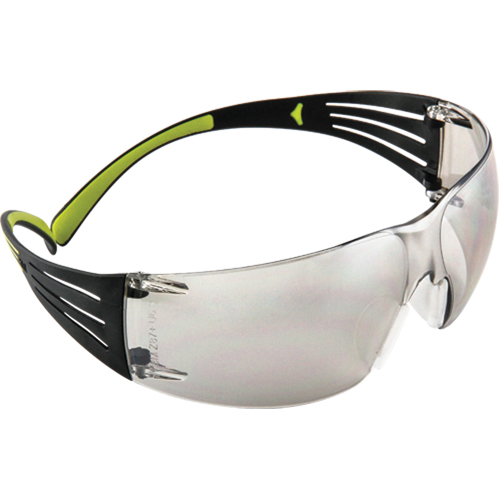 Lunettes de s&eacute;curit&eacute; SecureFit s&eacute;rie 400, Lentille Miroir int&eacute;rieur/ext&eacute;rieur, Anti-&eacute;gratignures, ANSI Z87+/R&eacute;pond ou surpasse la norme CSA Z94.3 Moffatt Supply & Specialties