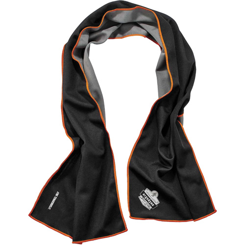 Chill-Its&reg; 6602MF Microfiber Cooling Towel, Black Moffatt Supply & Specialties