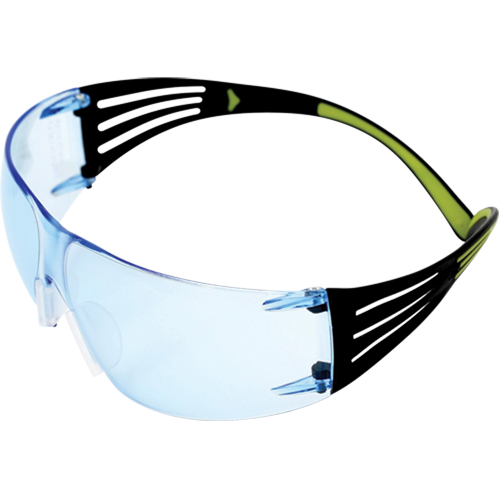 Securefit 400 Series Safety Glasses, Blue Lens, Anti-Fog/Anti-Scratch, ANSI Z87+/Meets/Exceeds CSA Z94.3 Moffatt Supply & Specialties