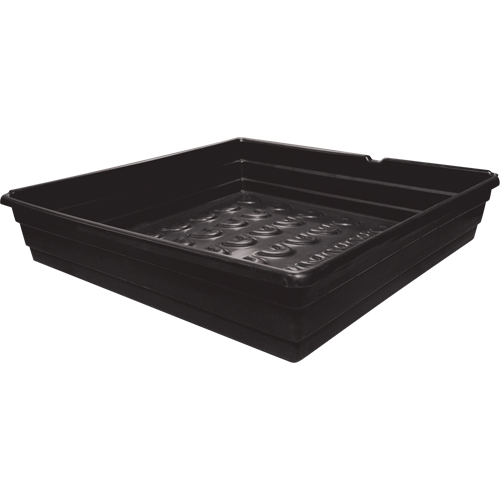 Drum Decks, 30.5" L x 29.5" W x 6" H, 17 US gal. Spill Capacity Moffatt Supply & Specialties