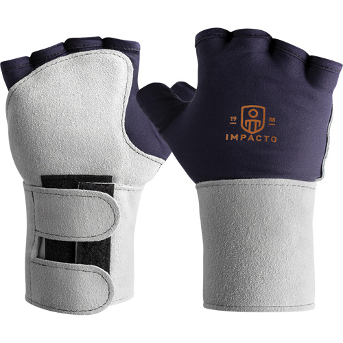 Anti-Impact Glove With Wrist Support, Medium, Synthetic Palm, Slip-On Cuff Moffatt Supply & Specialties