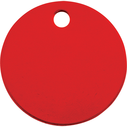 Blank Tags, Aluminum, 1.5" dia Moffatt Supply & Specialties