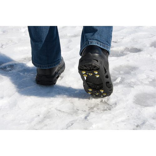 Heavy-Duty Anti-Slip Ice Cleats, Steel, Stud Traction, Large Moffatt Supply & Specialties