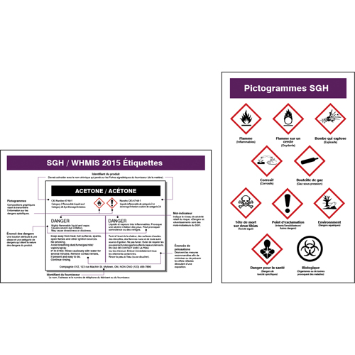 Cartes de portefeuille SIMDUT/SGH 2015 Moffatt Supply & Specialties