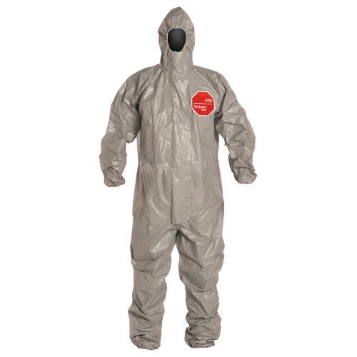 Tychem&reg; 6000 Coveralls, X-Large, Grey Moffatt Supply & Specialties
