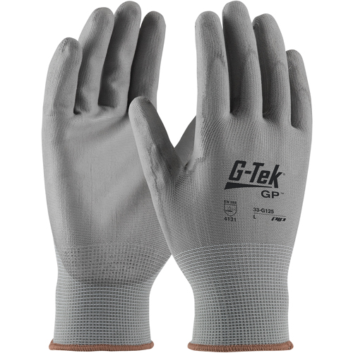 G-Tek 33G-165 Coated Gloves, 9/Large, Polyurethane Coating, 13 Gauge, Nylon Shell Moffatt Supply & Specialties