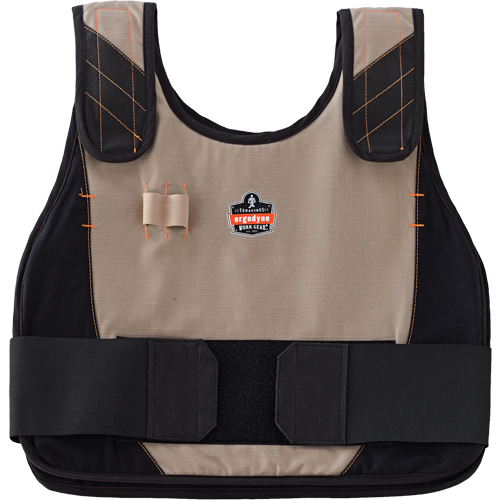 6215 Phase Change Cooling Vests, Small/Medium, Khaki Moffatt Supply & Specialties