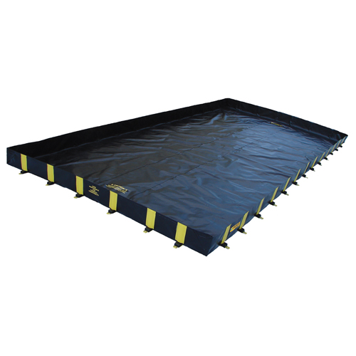 Bermes Rigid-Lock QuickBerm, Capacit&eacute; 1795 gal., 12' la x 20' lo x 12" h, Paroi &agrave; piquets Moffatt Supply & Specialties