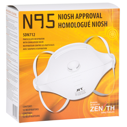 Particulate Respirator, N95, NIOSH Certified, Medium/Large Moffatt Supply & Specialties