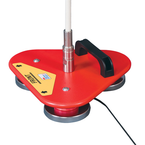 Safety Whip&reg; Flagstaff Mounting Base, Magnet Mount Moffatt Supply & Specialties
