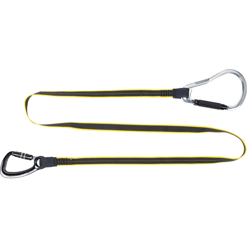 Heavy Duty Rail Tool Lanyard, Fixed Length, Dual Carabiner Moffatt Supply & Specialties