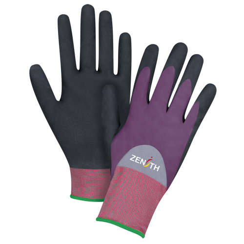 ZX-2 Premium Coated Gloves, 11/2X-Large, Nitrile/Foam Nitrile Coating, 18 Gauge, Nylon Shell Moffatt Supply & Specialties