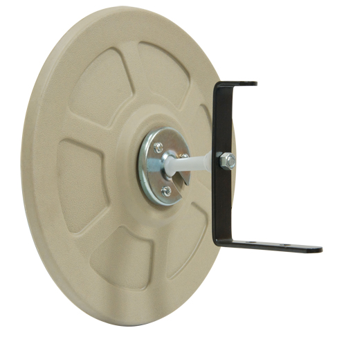 Miroir convexe avec support, Int&eacute;rieur/Ext&eacute;rieur, Diam&egrave;tre 12" Moffatt Supply & Specialties