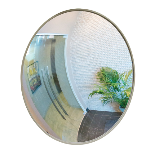 Convex Mirror with Bracket, Indoor/Outdoor, 30" Diameter Moffatt Supply & Specialties