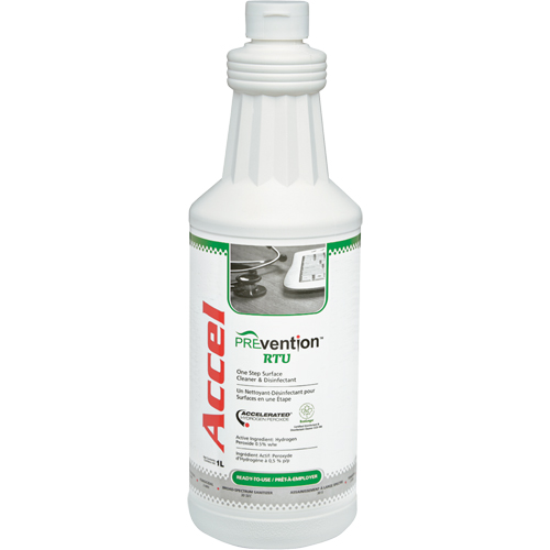 Peroxyde d'hydrog&egrave;ne PREVention Accel, Serviette, Antiseptique Moffatt Supply & Specialties
