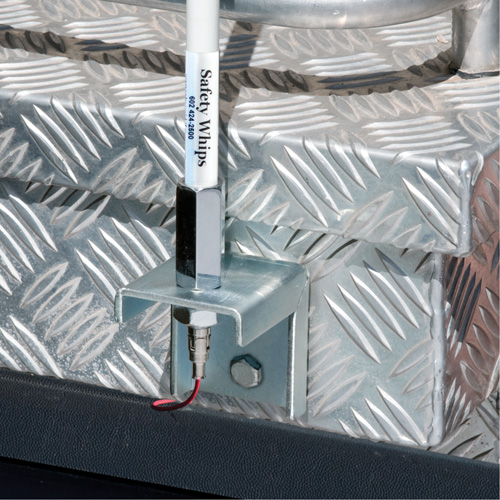 Support porte-drapeau Safety Whip Moffatt Supply & Specialties