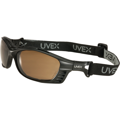 Lunettes de s&eacute;curit&eacute; Uvex Livewire avec lentilles HydroShield, Lentille Espresso, Antibu&eacute;e, R&eacute;pond ou surpasse la norme CSA Z94.3 Moffatt Supply & Specialties