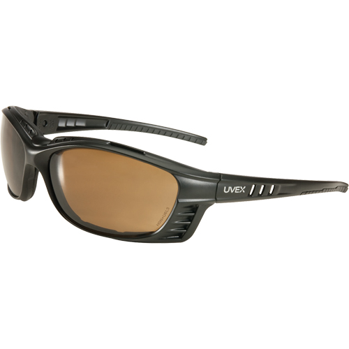 Lunettes de s&eacute;curit&eacute; Uvex Livewire avec lentilles HydroShield, Lentille Espresso, Antibu&eacute;e, R&eacute;pond ou surpasse la norme CSA Z94.3 Moffatt Supply & Specialties