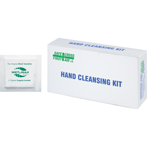 Lingettes humides nettoyantes pour les mains, Serviette Moffatt Supply & Specialties