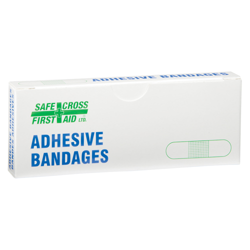Bandages, Rectangular/Square, 3", Plastic, Non-Sterile Moffatt Supply & Specialties