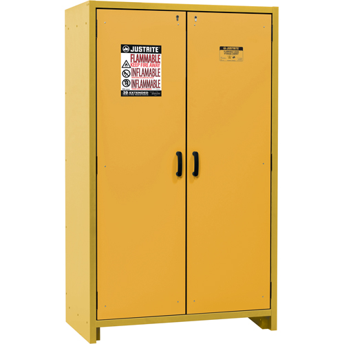 Armoire d'entreposage 30 minutes s&eacute;curitaire et conforme &agrave; la norme EN, 45 gal., 2 Porte(s), 45,83" La x 76,65" h x 24,21" p Moffatt Supply & Specialties
