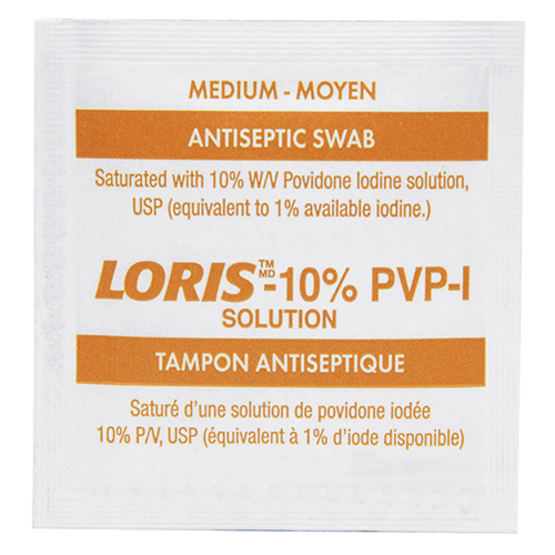 Povidone Iodine Prep Treatment, Towelette, Antiseptic Moffatt Supply & Specialties