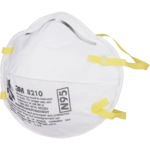 8210 Particulate Respirators, N95, NIOSH Certified Moffatt Supply & Specialties