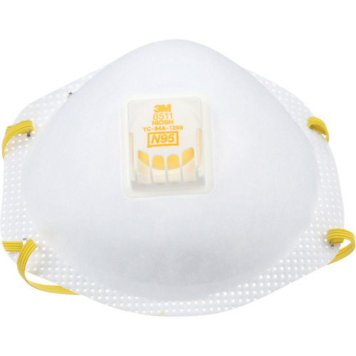 Respirateur contre les particules 8511, N95, Certifi&eacute; NIOSH Moffatt Supply & Specialties